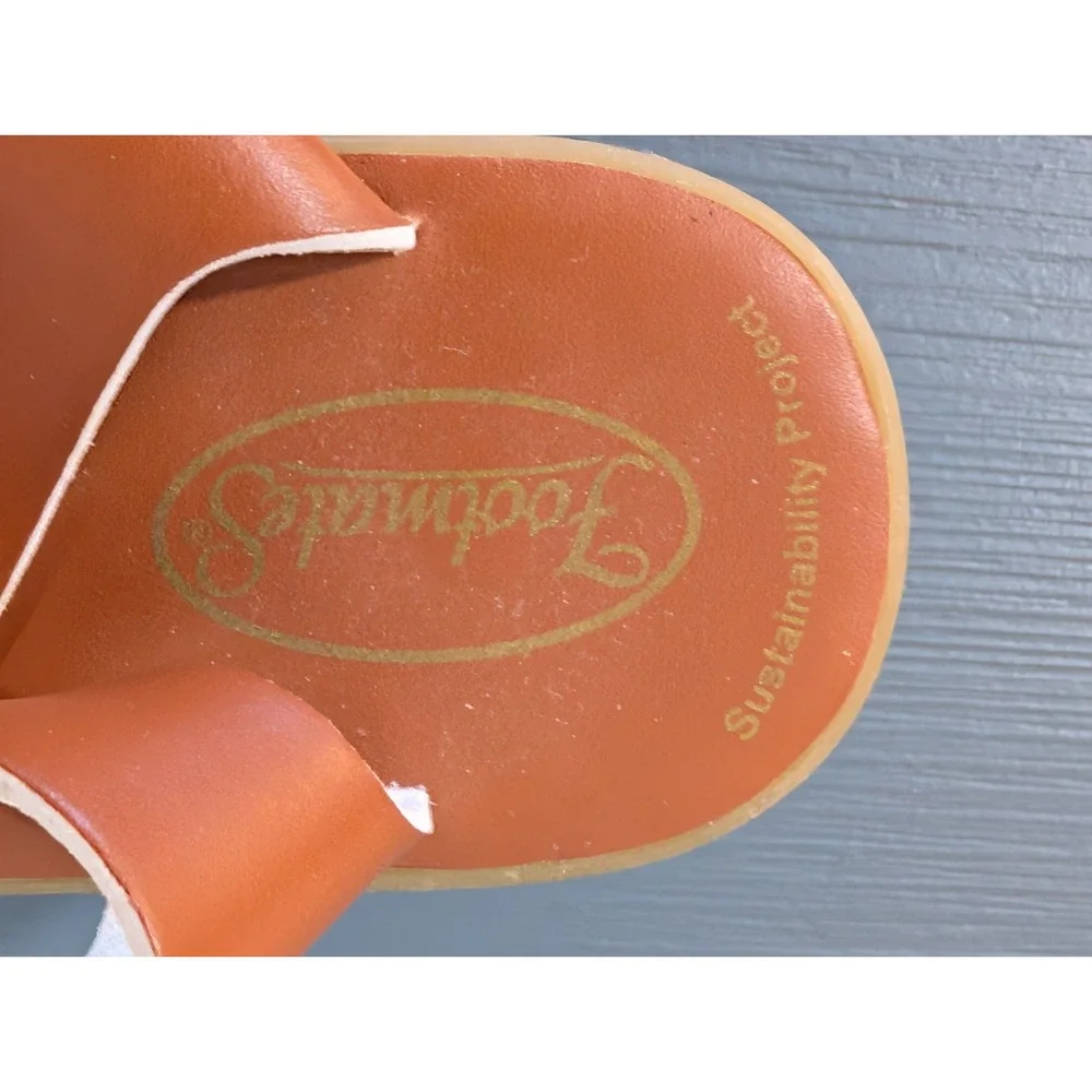 Footmates Eco Tide Tan Leather Sandals Toddler Size 9 Water Friendly ES010-221